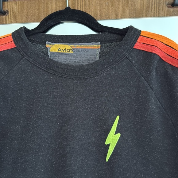 Aviator Nation Cropped Sweatshirt - Picture 2 of 3